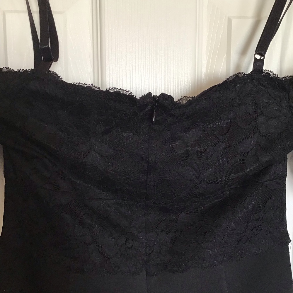 Guess Women's Raquel Elegant Black Beautiful Lined Mini Dress Size M - Picture 5 of 15